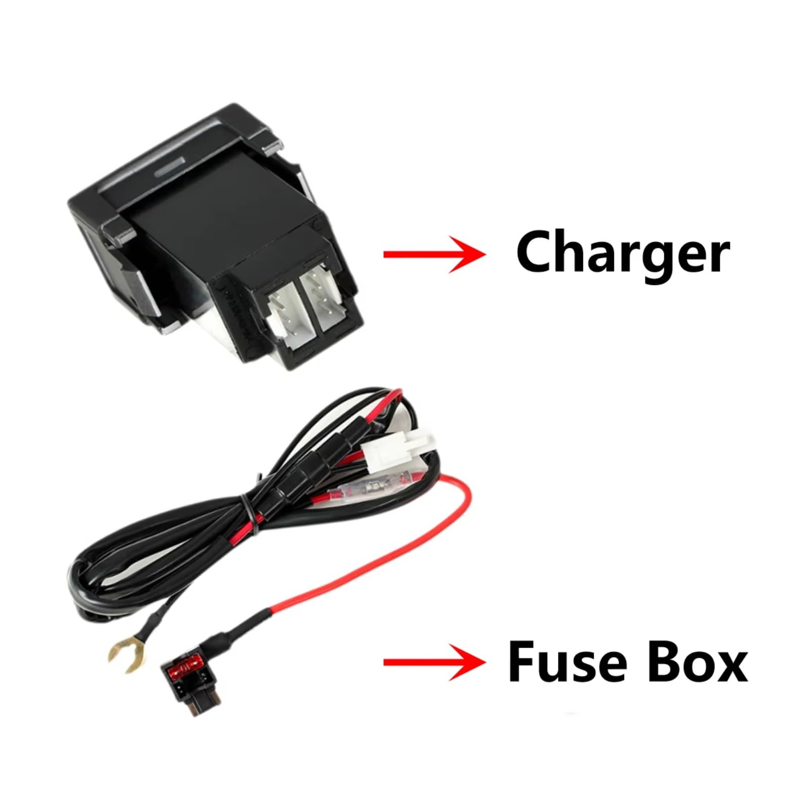 Centro Puerto USB Compatible Con Accord Para Civic Para City Para HR-V Coche Para Cargador Enchufe Adaptador Corriente Salida Carga Rápida PD QC3.0 Puerto USB AUX Jack