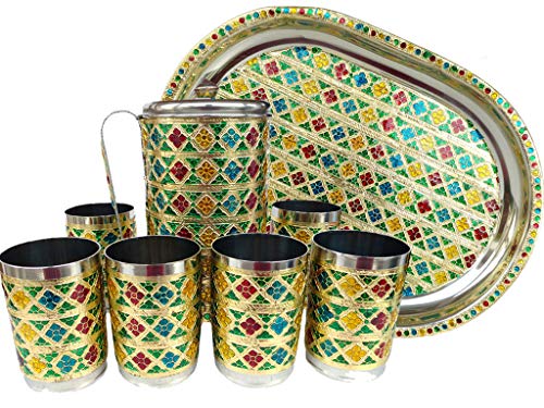 Set de vasos tumbler de acero inoxidable