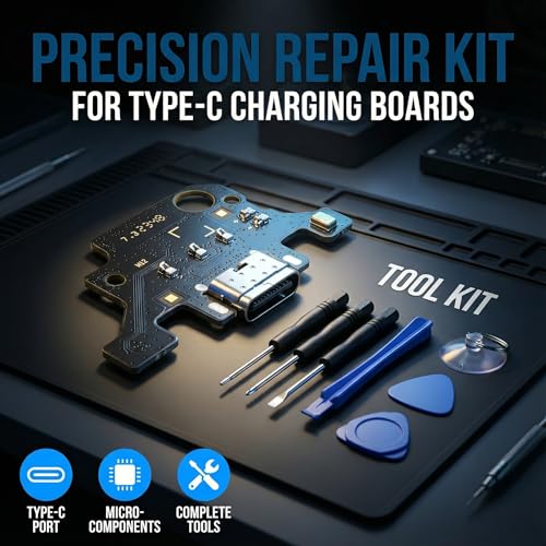 Conector USB para Samsung Galaxy Tab A9 Plus placa de carga X210 estable 2
