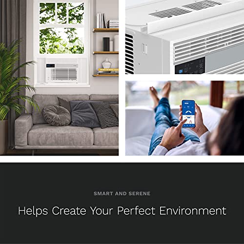 Homelabs 14,500 Btu Window Air Conditioner With Smart Control – Low Noise Ac Unit With Eco Mode, Led Control Panel, Remote Control, And 24 Hr Timer #TOP4