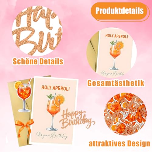 102 Stück Konfetti Geburtstag, Karte Geburtstag Frau, Geburtstagsdeko Tisch Konfetti Deko, Happy Birthday Geschenkset mit Karte und Umschlag, DIY Partydekoration für Frauen, Männer, Freunde