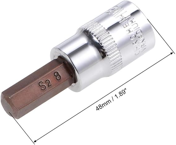 TA-VIGOR 2Pcs Hex Bit Socket, 3/8