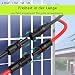 Solarstecker auf XT60 Adapterkabel 4 mm² Solarpanel Ladekabel XT60H-F Kompatibel für Ecoflow Delta/Pro/River Solargenerator Powerstation (5M)