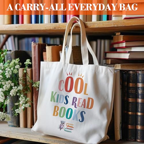 Bolso Tote para amantes de libros para mujer miniatura 3
