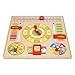 Rishx-toy Professionale Bambino in Legno Clock Giocattoli in anticipo educativo Multifunzionale Legno Orologio Giocattoli Ora Data Stagione Meteo Giocattoli for Bambini Regalo for i Bambini