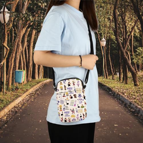 Image of TSOTMO Cartoon Movie Merchandise Emperor Movie Crossbody Bag for Movie Fans Poison Zipper Pouch (K Cross)