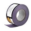 Dura-Gold Premium 80 Grit Purple Film Ceramic Longboard Sandpaper, 2-3/4 Wide Continuous 12 Yard Roll - Hook & Loop Backing for Auto & Woodworking Air File Long Board Sanders, Hand Sanding Blocks