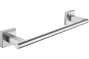 Bathroom Towel Bar 14 Inches, Suyar SUS304 Stainless Steel Shower Towel Rack