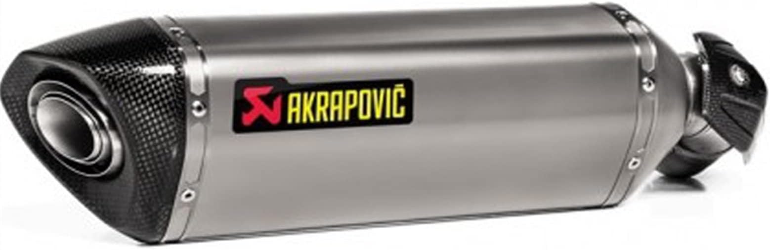 Heat Resistant Aluminium Sticker Decal for Akrapovic Exhaust Muffler Motorcycle (Color : 2pcs SDK077)