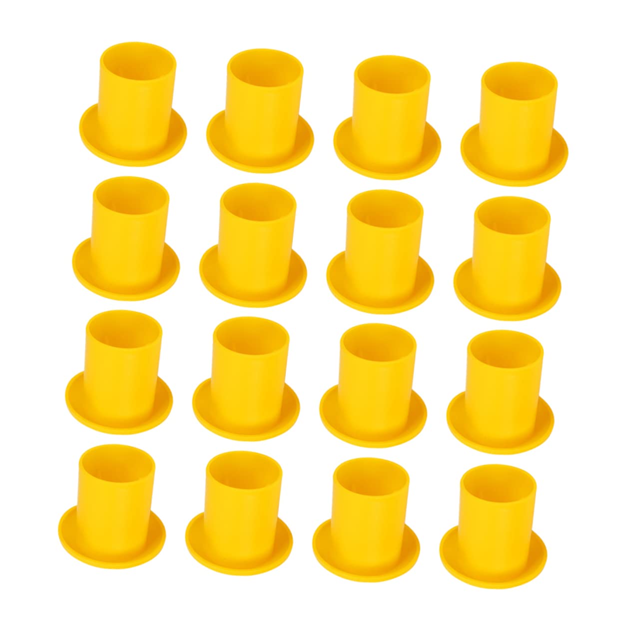 Capuchon de Sécurité pour Barres D’armature Jaune 10-32, 60 Pcs