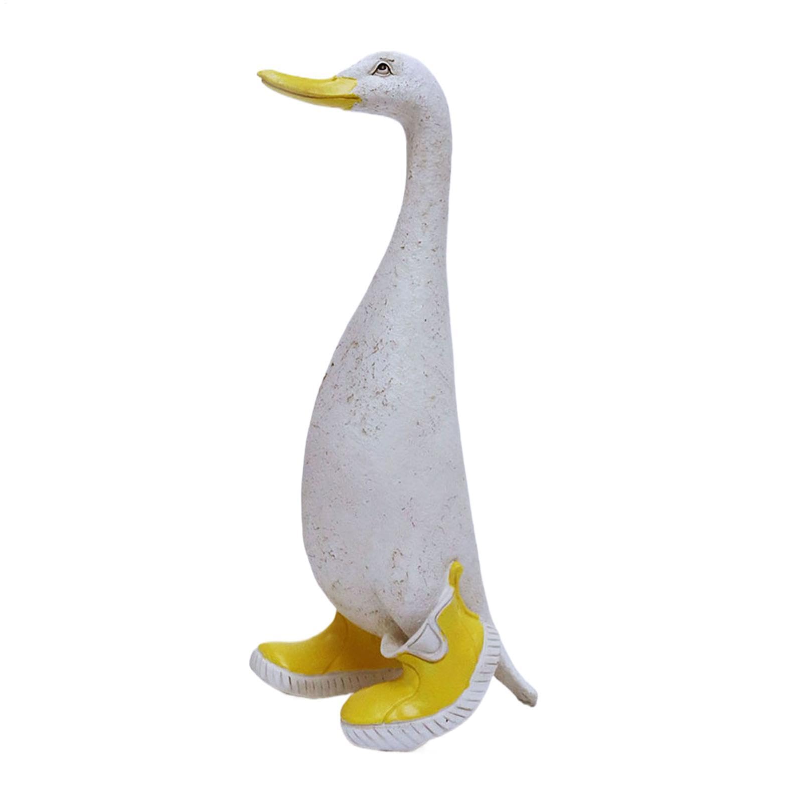 Statuettes de canard d'extérieur durables pour égayer un jardin ou une terrasse terne