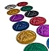 Sobriety Mint Aluminum AA Meeting Newcomer Sobriety Chips/Coins/Tokens - Complete Set of 12 Medallions - Includes: 24 Hours, 1/2/3/4/5/6/7/8/9/10/11 Months