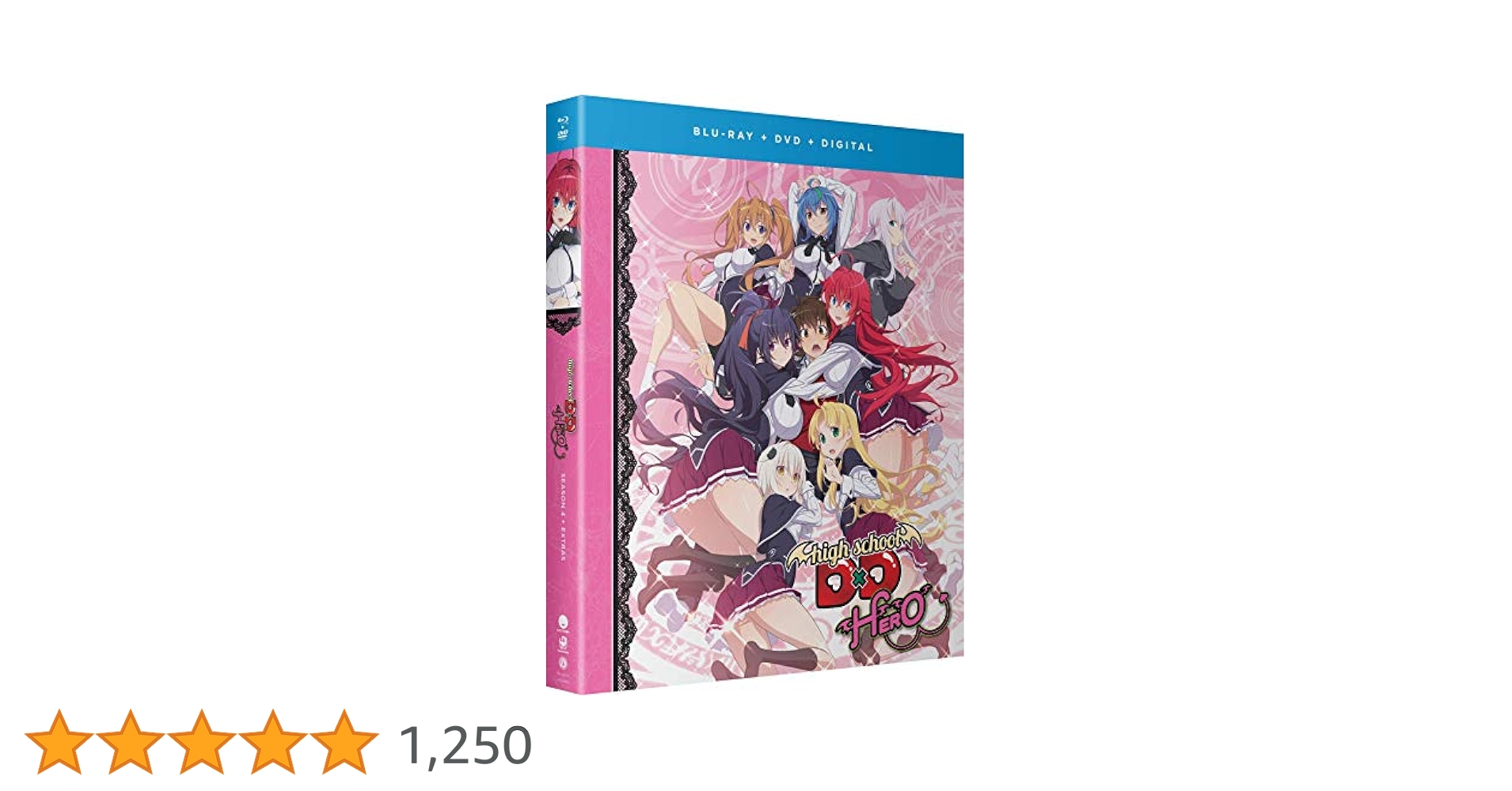 開封BD★ハイスクールD×D 第4期,とある科学の一方通,伝説の勇者の伝説 北米 開封BD☆ハイスクールD×D 第4期，とある科学の一方通，伝説の