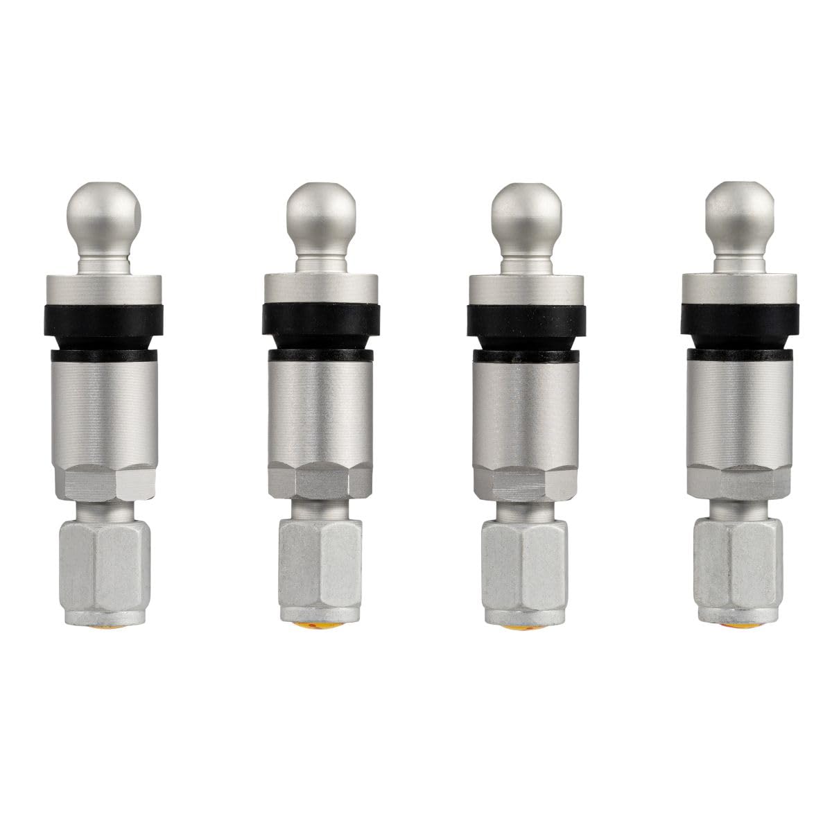 Electronicx 4 sensori RDKS per veicoli con sensore di pressione pneumatici da 433 MHz TPMS di ricambio, universali, programmabili, set da 4 pezzi, per l'estate e l'inverno