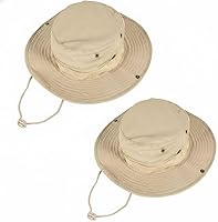Vista 37 de Sombreros de sol para hombres y mujeres, sombrero de cubo UPF 50+, sombrero Boonie plegable, protección UV, senderismo, playa, pesca, safari