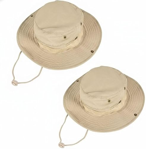 Miniatura 36 de Sombreros de sol para hombres y mujeres, sombrero de cubo UPF 50+, sombrero Boonie plegable, protección UV, senderismo, playa, pesca, safari