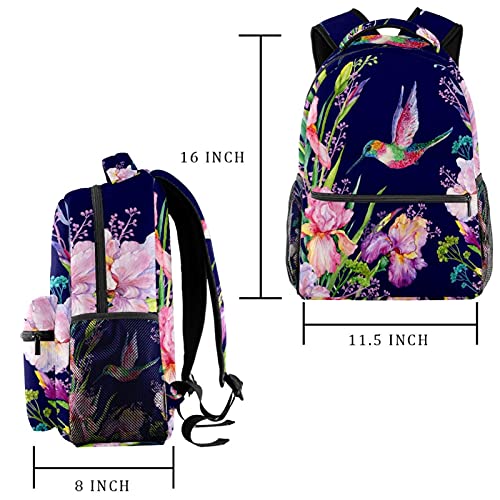 Bolsos de hombro con iris y colibrí para tus días de camping 2