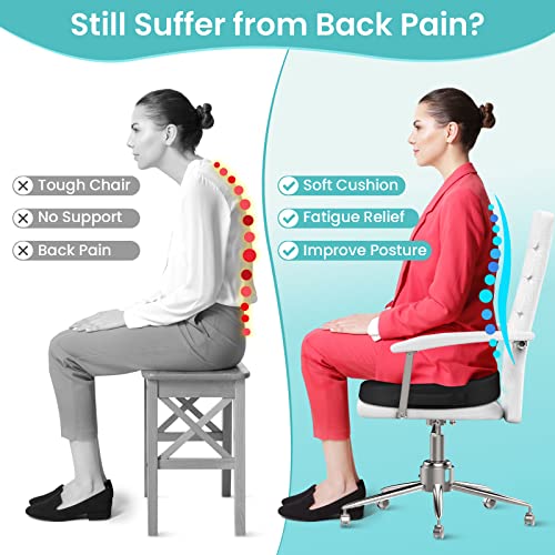 Cushzone CUSHZONE-CZ0002-BL Office Chair Seat Cushion thumb #4