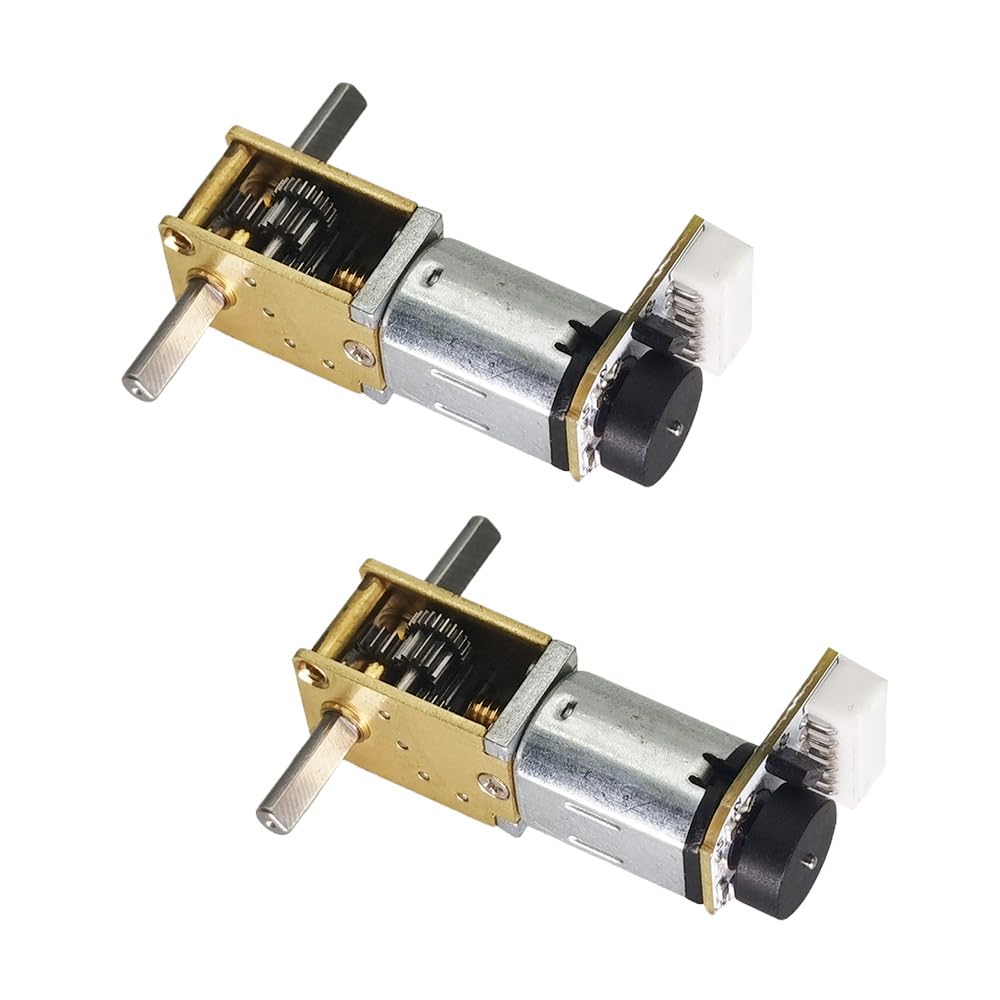 1218-N20 DOPPELWELLEN-SCHNECKENMOTOR UNTERSETZUNGSMOTOR DC 12 V 27 U/min Starke EUR 10,26