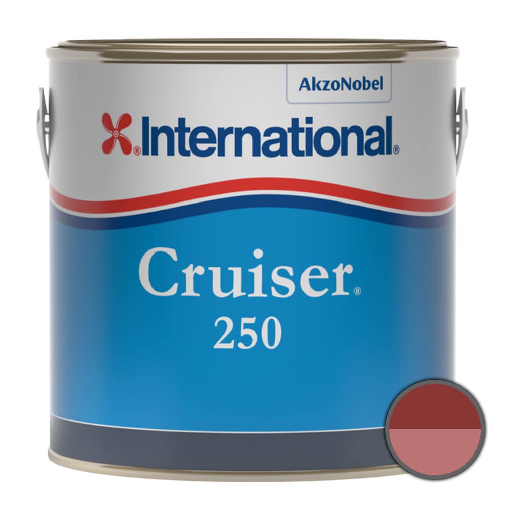 International 3L Red Antifoul Paint: Boat Hull