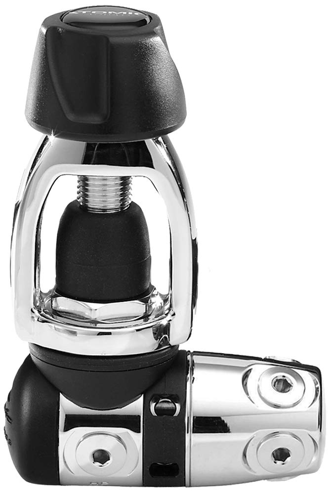 Atomic Aquatics Z2 Yoke Sealed 1st Stage, Brass, 7 Port