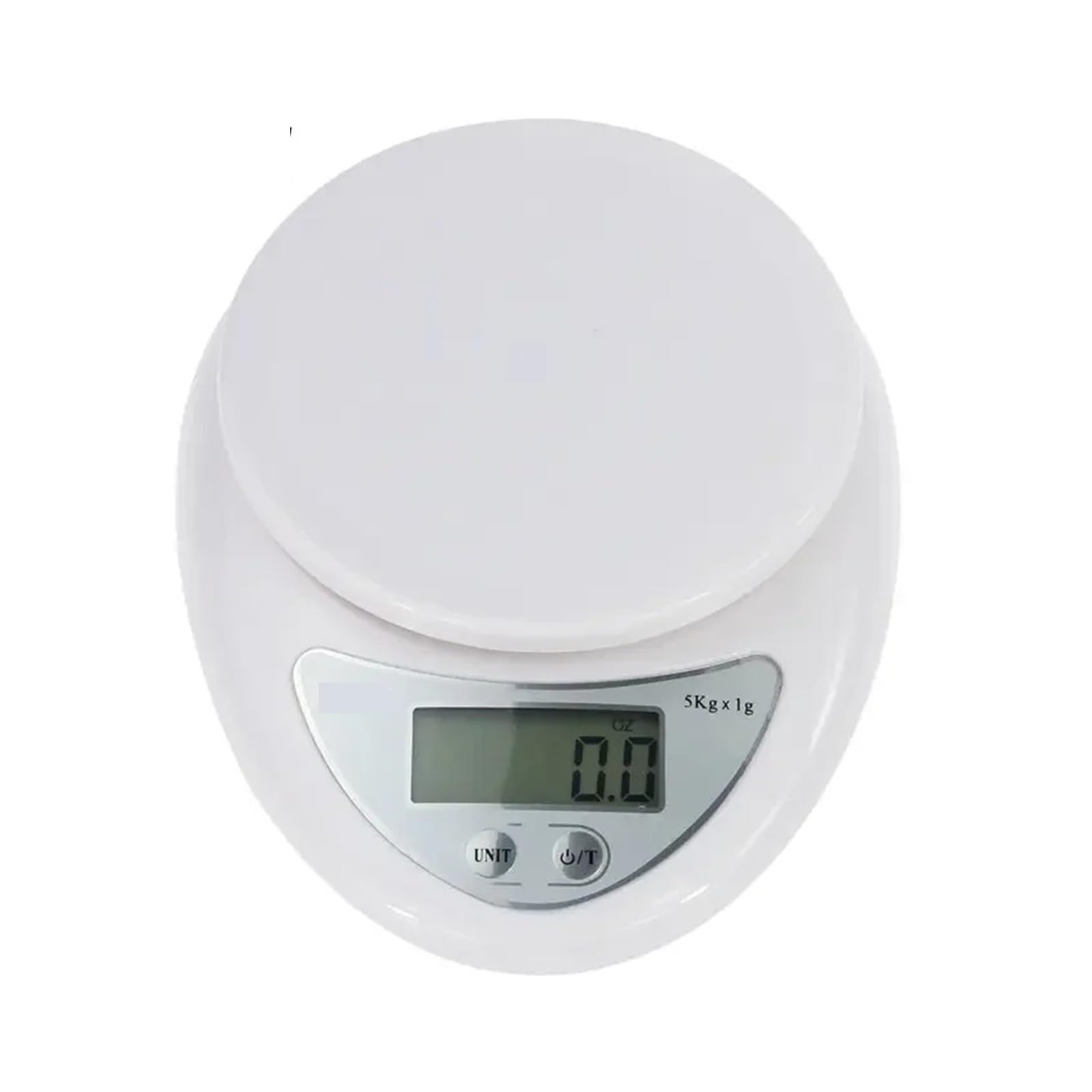 Báscula de cocina, Báscula digital portátil LED de 5 kg for alimentos, báscula electrónica cocina, pequeña, con pesaje en gramos,para hornear, café, joyería