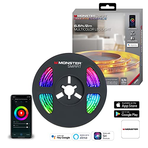 Tira de Luz LED Multicolor Monster SMART 6.5 pies miniatura 4
