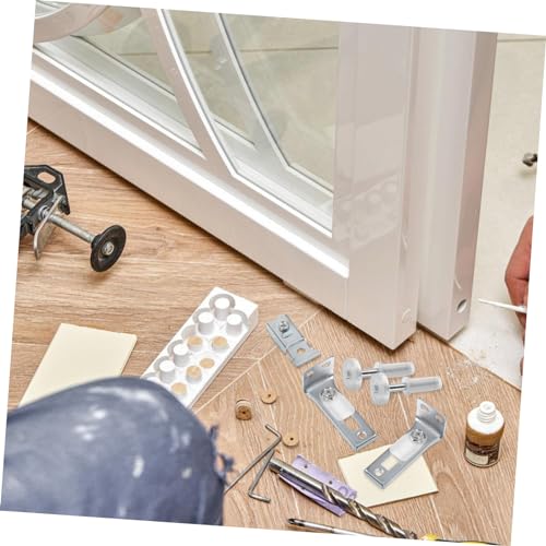 Kit de Herrajes para Puerta Plegable DIY para Reparación de Puerta Corredera de Clóset miniatura 6