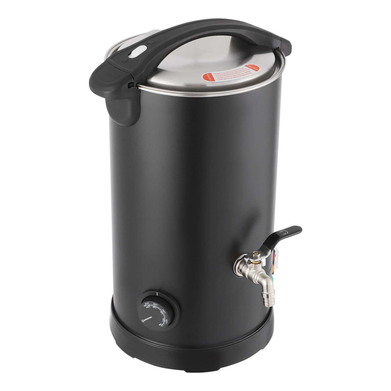 NIGORIY Elektryczny topiący wosk do świec 1100 W, 5 l, do produkcji świec 0-100°C, garnek do topienia wosku 26,5 x 41 cm, zintegrowana funkcja ochrony przed pracą na sucho