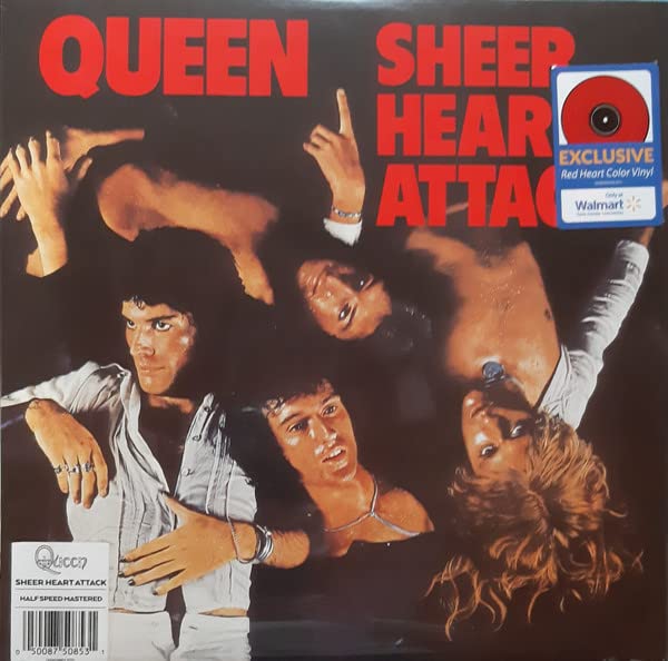 Queen Sheer Heart Attack Exclusive Red Heart Queen