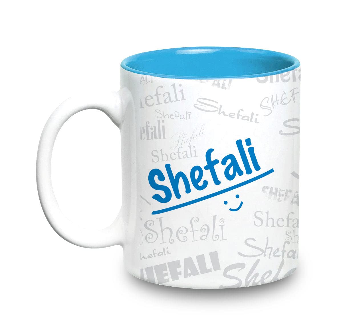 Hot MuggsMe Graffiti Mug - Shefali Personalised Name Ceramic, 315ml, 1 Unit