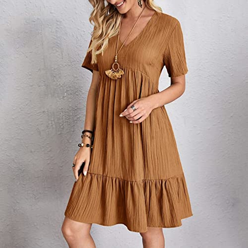 2025 Boho Flowy Plus Size Easter Summer Sundress