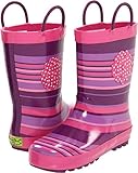 Western Chief Olivia Rain Boot (Toddler/Little Kid/Big Kid),Purple,10 M US Toddler