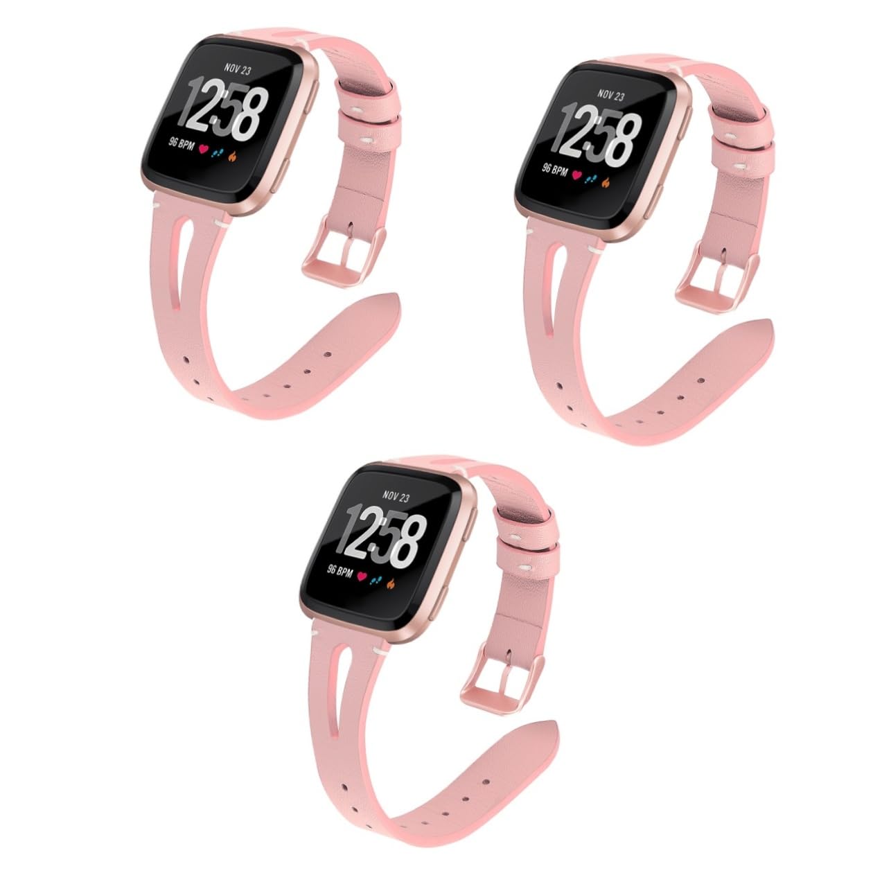 UPKOCH Reloj De Mujer Con Botón De Metal De 3 Piezas