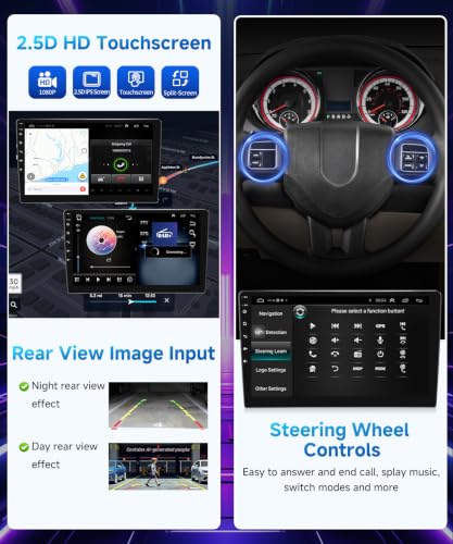 VQU Car Radio for Dodge Grand Caravan 2011-2020 Car Play - image 6