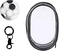 Vista 10 de Bolsa de exhibición transparente con llavero, caja misteriosa, mini figuras, estuche de transporte, bolsa de llavero, dijes para coleccionables