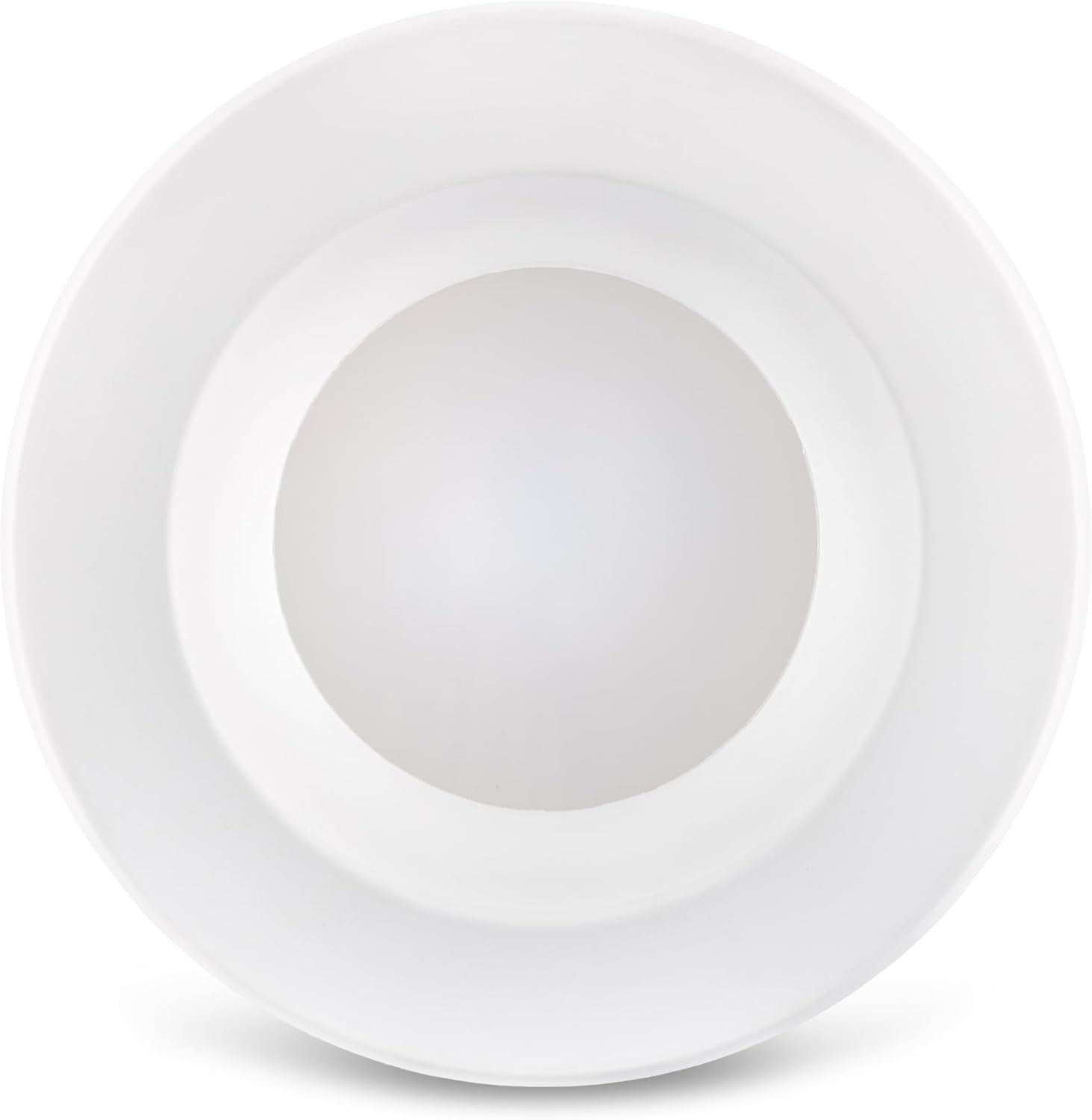 Westgate TC-RDPS6-13W-RGBW-WIFI 6 Inch Round LED Trim Downlight, 13W, White Finish - Compatible with Alexa, Works with Google, Ceiling Light, Multi CCT from 2700K to 5000K