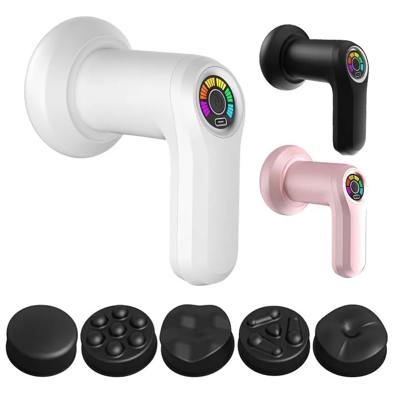 Image of Dealsure Massage Machine for Body Pain | Handheld Mini Electric Body Massager | 6 Speed Settings | Full Body Massage Tool for Back, Neck, Legs & Feet | Gift for Men & Women