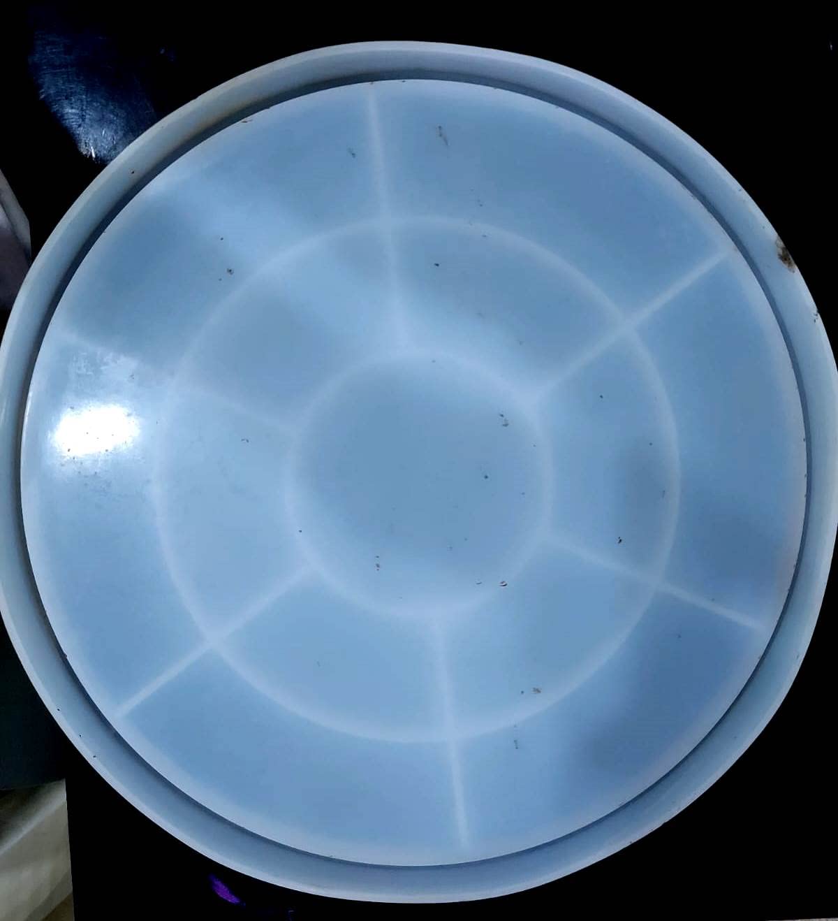 DIY Art & Craft 13" Trinket Plate Tray Resin Silicon Mould-image-28