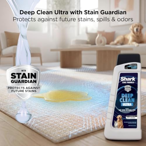 Shark CarpetForce Lightweight Upright Carpet & Area Rug Cleaner, EX501BRN - image 9