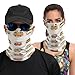 Neck Gaiters for Men Women - Cartoon Travel Car Print Balaclava Bandanas Half Face Mask Cover Neck Scarf
