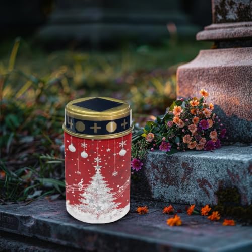 Image of Christmas Cemetery Solar Lights, 2 Pack