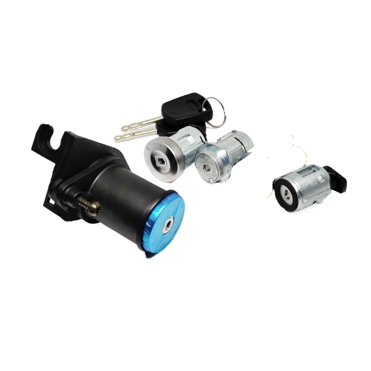 OEM 1479661 2S61-A22050N-CK 2S61A22050NCK Juego Completo DE Cerradura DE Puerta Apto for Ford Fiesta MK5 Fusion 2001-2008