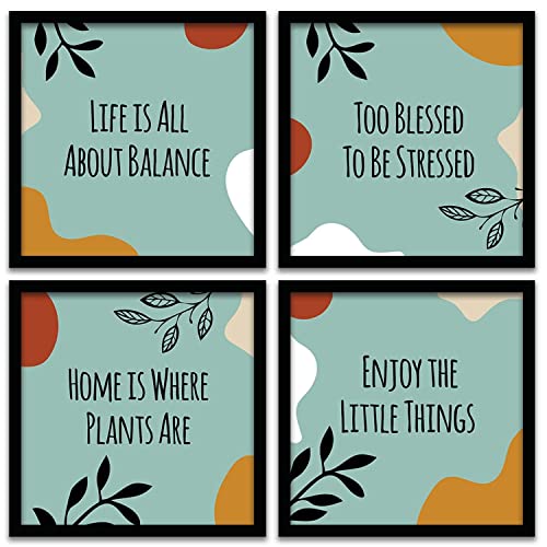 Image of kotart - Frames for Wall Decor - Motivational Quotes (Art 7, 13x13 inch)