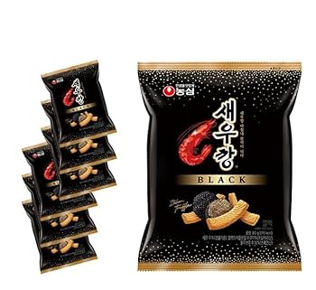 Amazon.co.jp: 農心 セウカン BLACK 72g×10袋セット 韓国お菓子