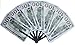 Wii Big Bucks Novelty One Hundred Dollar Bill Personal Hand Fan