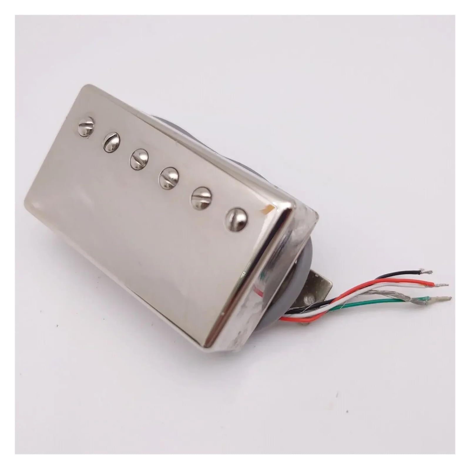 Gitarowy Humbucker Pickup Chrome Z Wiązką Przewodów Do Części Do Gitary Elektrycznej Przetwornik Części Gitary Elektrycznej(2V-2T Pickups)