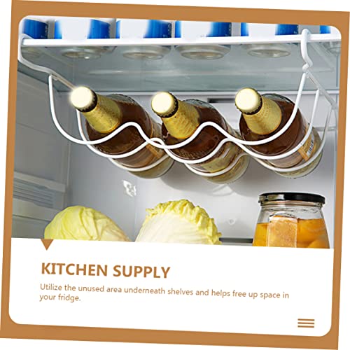 Soporte para botellas para refrigerador de hierro miniatura 7