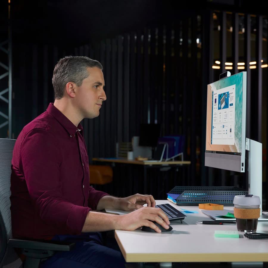 Image of HP EliteOne 840 G9 All-in-One Computer - Intel Core i5 12th Gen i5-12500 Hexa-core (6 Core) 3 GHz - 16 GB RAM DDR5 SDRAM - 512 GB M.2 PCI Express NVMe SSD - 23.8 inch Full HD 1920 x 1080 - Desktop -
