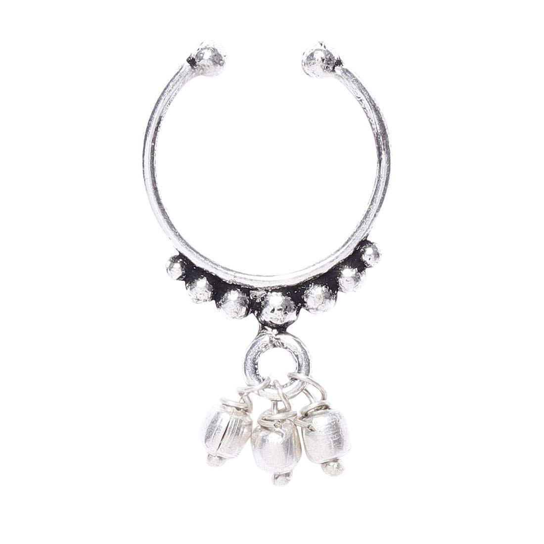 FIROZA Oxidized Trinklet Septum Ring (B09QBPK8P6) Amazon Price History, Amazon Price Tracker